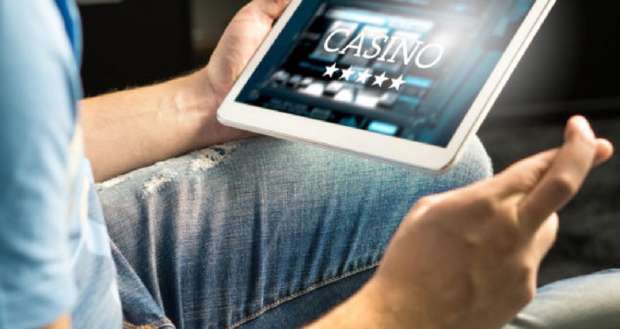 Casino en tablet